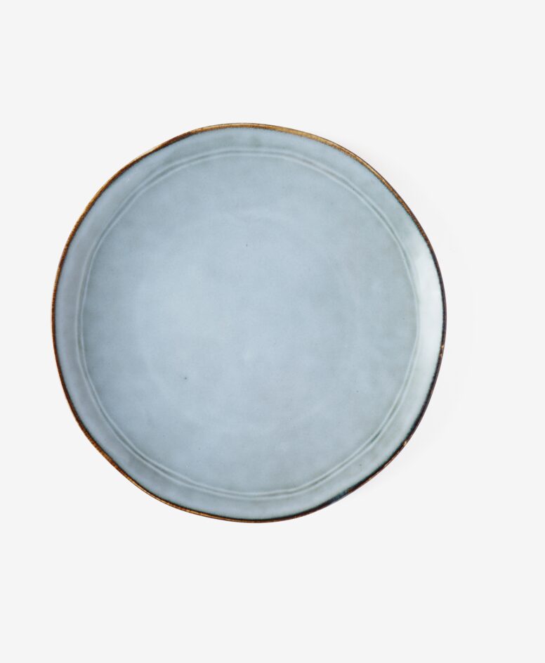 Tanjir za ručavanje, svetlo siva ⌀: 27 cm