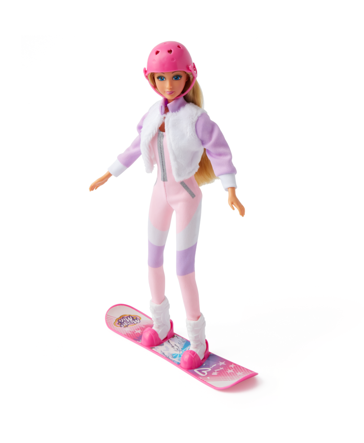  Lalka Moya Mia ze snowboardem