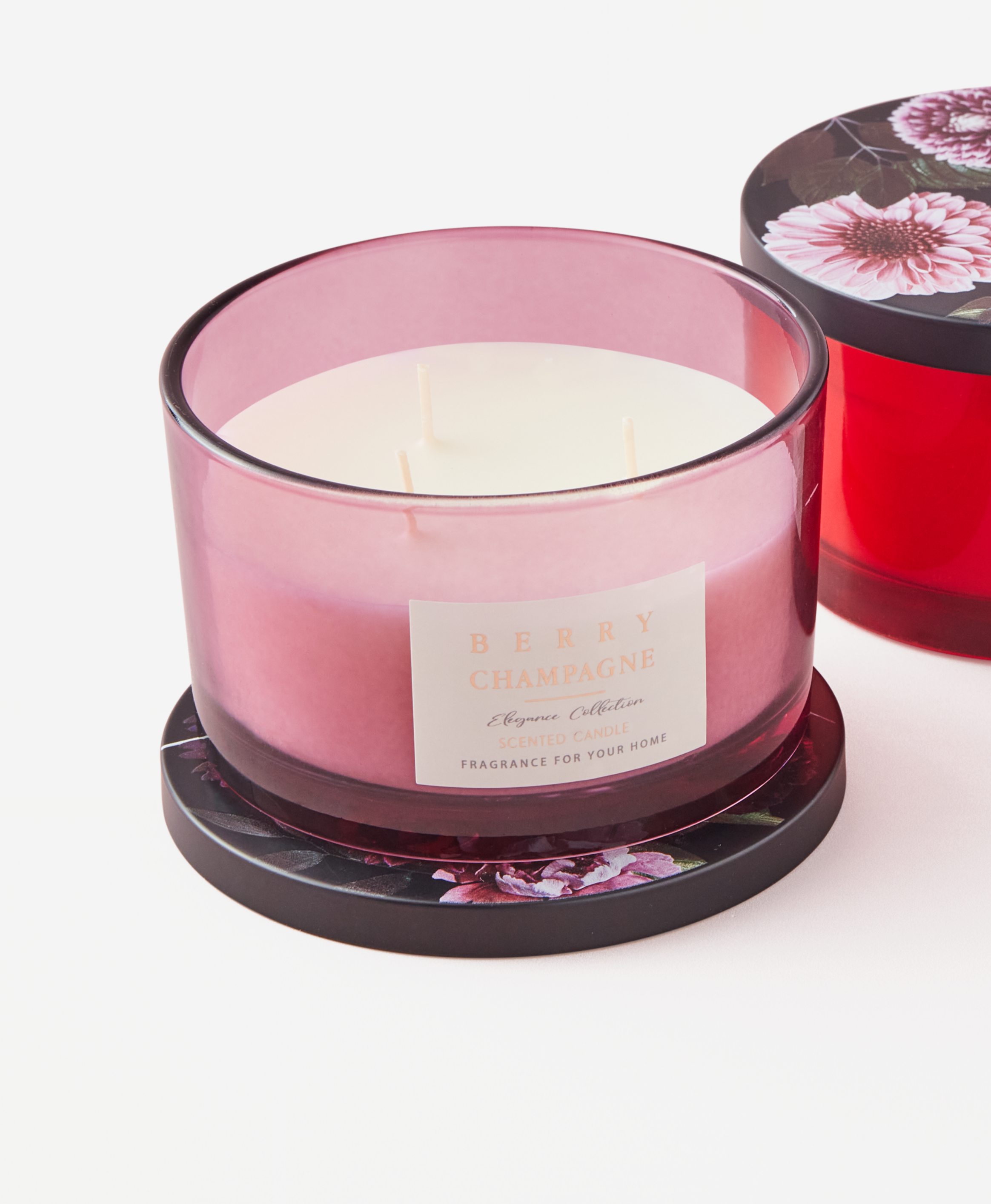 Mirisna sveća, roze, ø 18 cm, visina: 13 cm