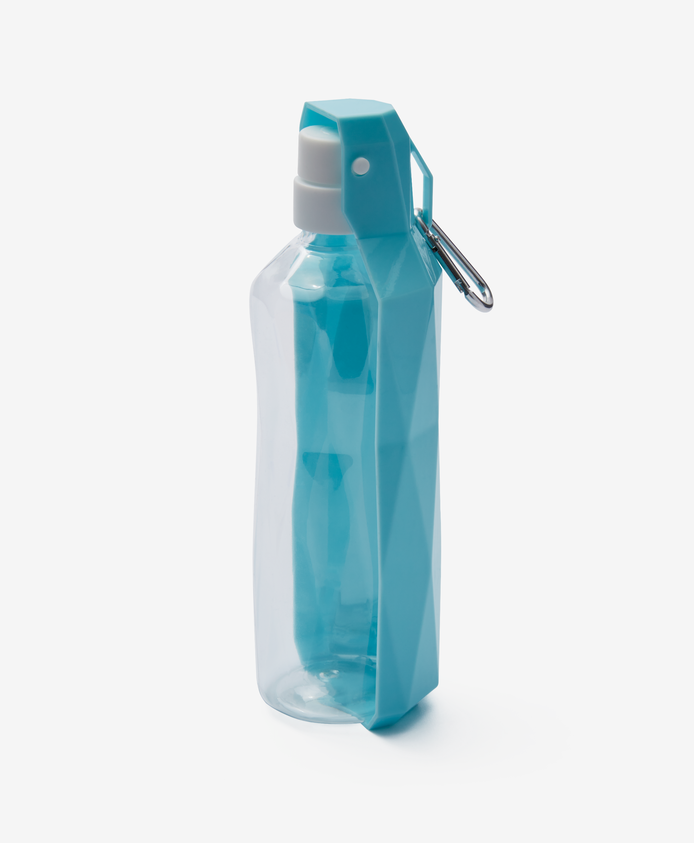 Reisewasserflasche für Katzen oder Hunde, blau