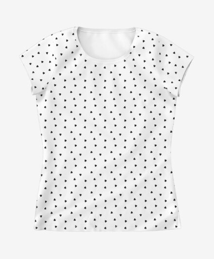 T-Shirt, 100% Baumwolle, weiß, S-XXXL