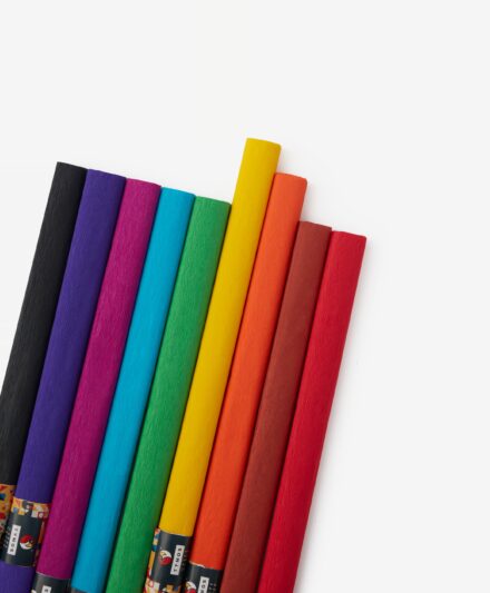 Krepppapier-Set mit 10 Farben, verschiedene Farben