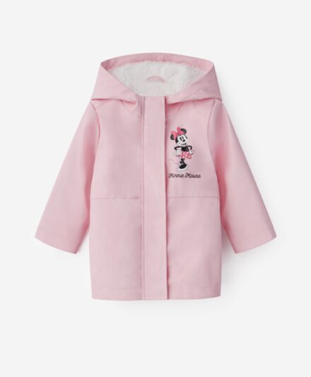 Parka mit wasserdichter Kapuze, rosa, 74-98