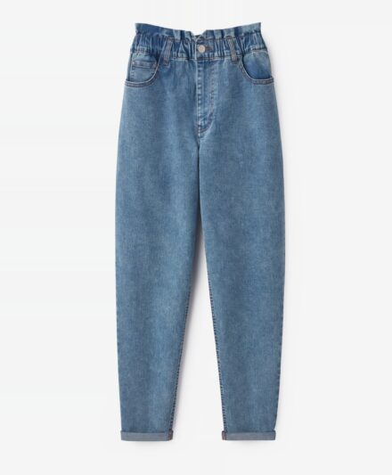 Jeans im Paper-Bag-Style, blau, 36-44