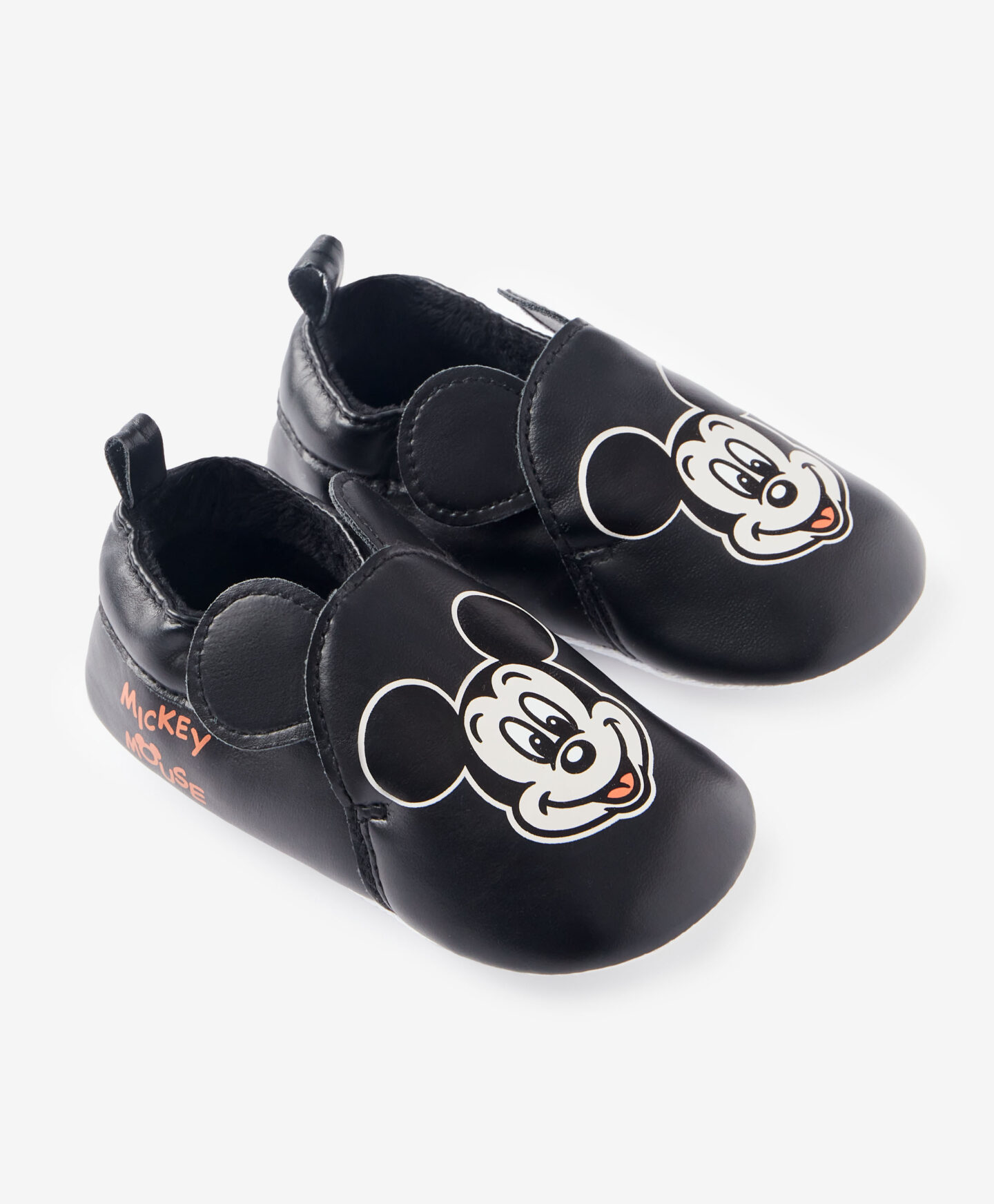 pantofole neonato nere topolino
