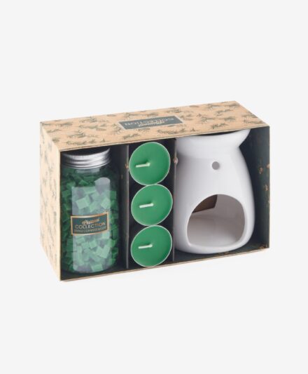 set regalo con candele
