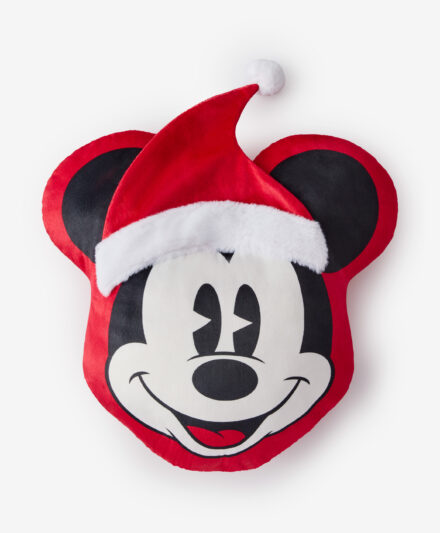 Μαξιλάρι σε σχήμα Micky Mouse, χρώμα: λευκό, μαύρο, κόκκινο, ύψος 50 cm