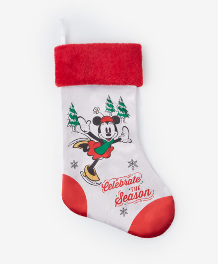 Λευκή χριστουγεννιάτικη κάλτσα, διάφορα χρώματα