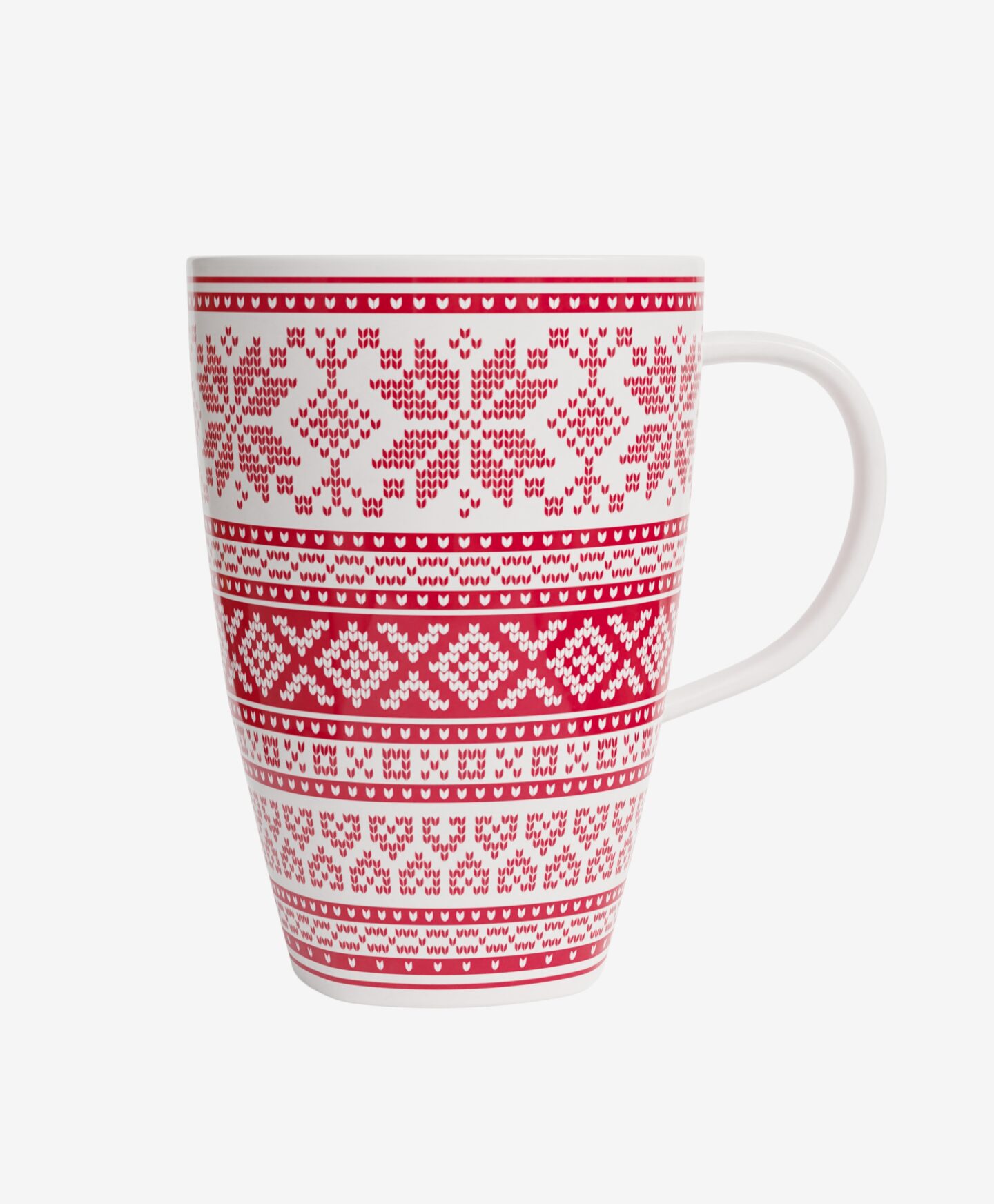 tazza natalizia classica decorata