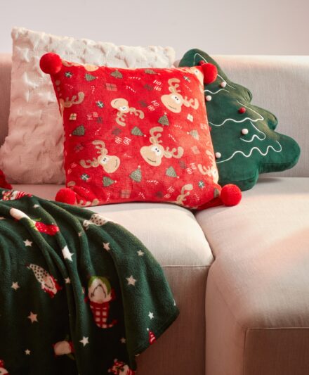 cuscino decorativo con renne