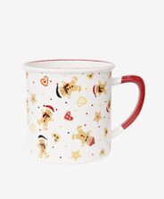 tazza con stampa natalizia