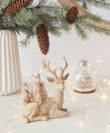renna decorativa natalizia