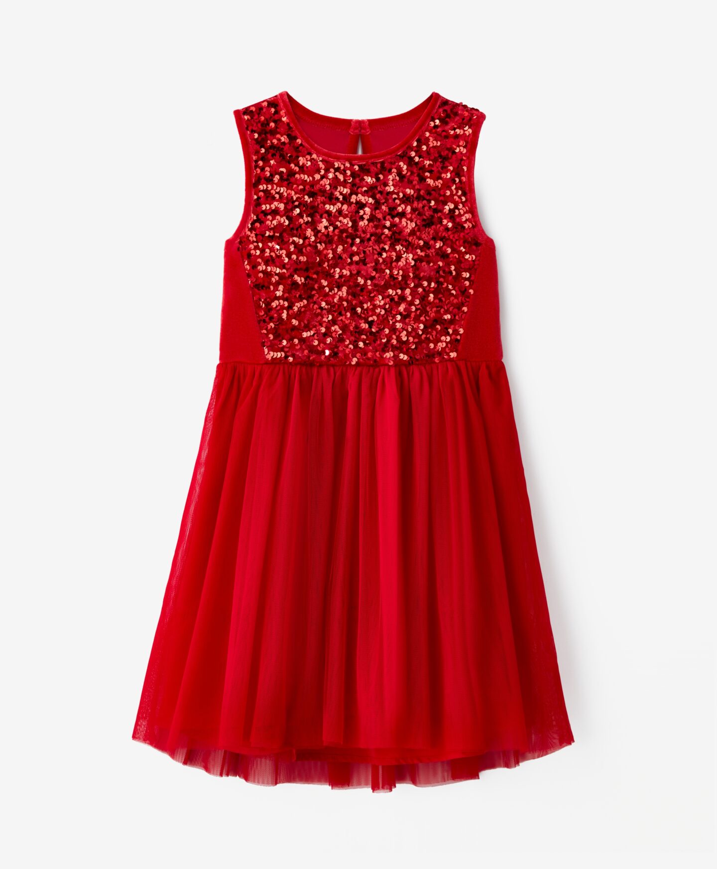 vestitino elegante rosso bambina
