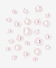 set palline rosa di natale