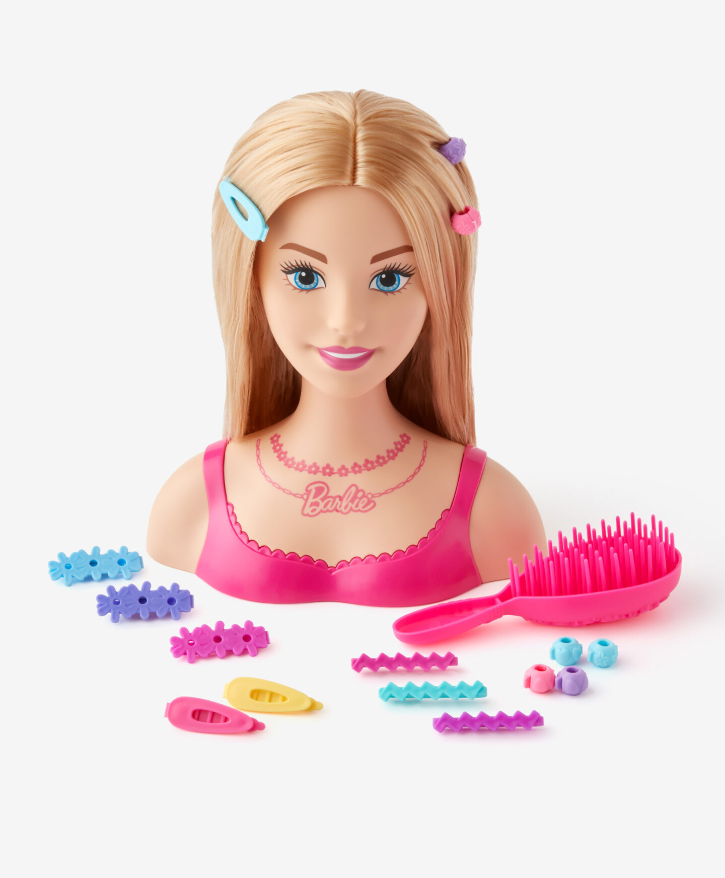 testa per lo styling di barbie