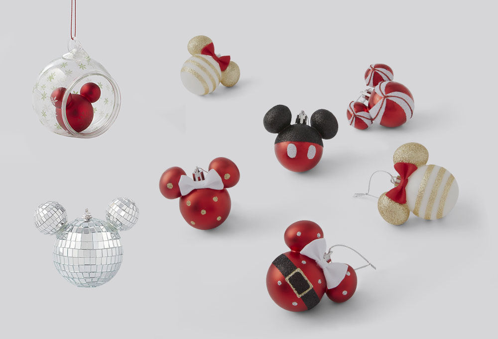 Dekoracje na choinkę w stylu Myszki Miki Disney z Pepco