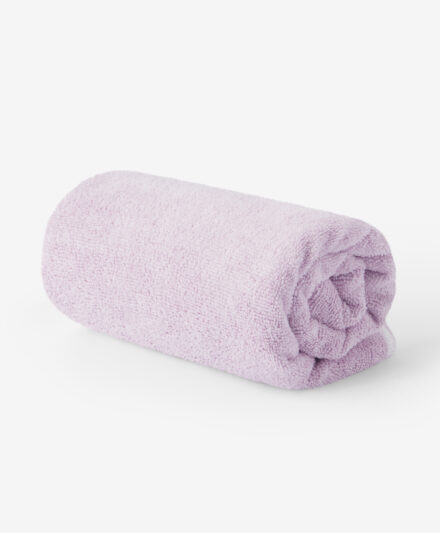 Asciugamano yoga colore viola