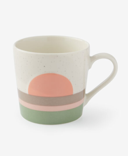 tazza in ceramica colorata