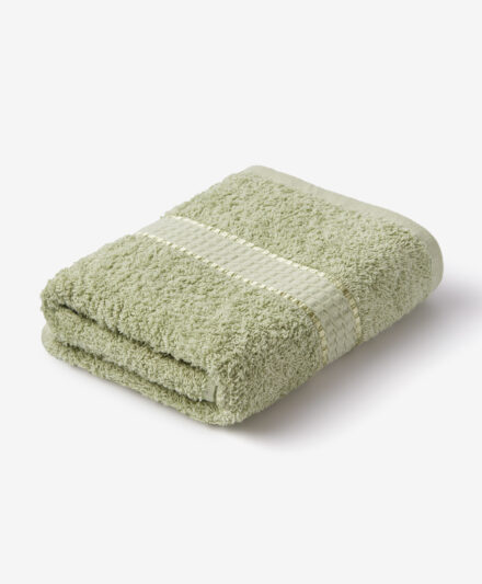 asciugamano verde classico