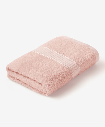 asciugamano rosa classico