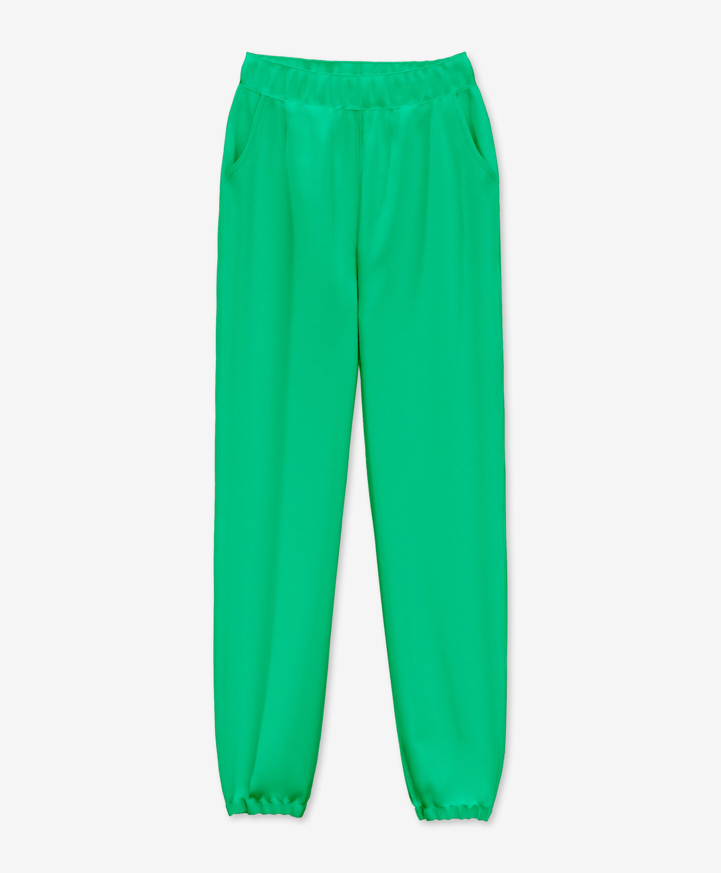 pantaloni tuta verdi da donna