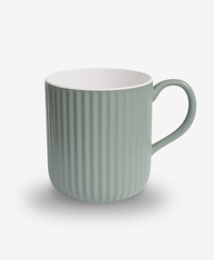 tazza in ceramica verde