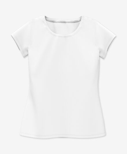 t-shirt da donna bianca
