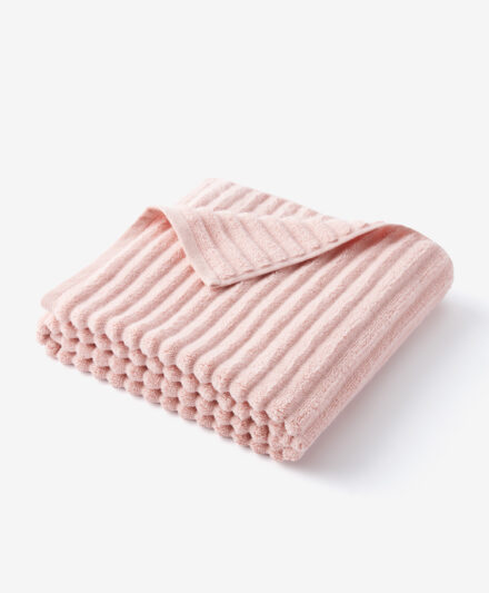 asciugamano rosa grande