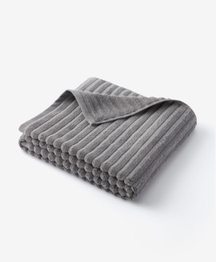 asciugamano grigio grande