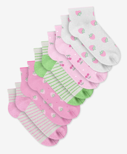 set calzini colorati da bambina