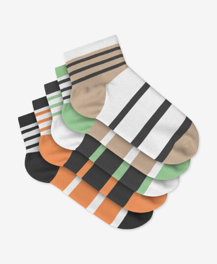 set calzini da bambino colorati
