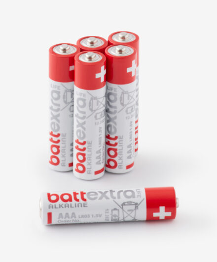 set sei batterie alcaline aaa