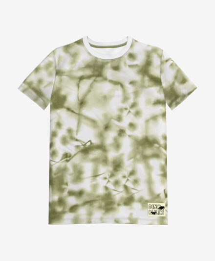 t-shirt bambino in cotone verde