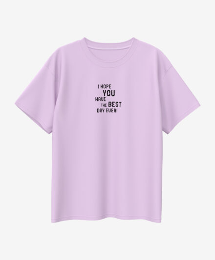t-shirt viola da ragazza