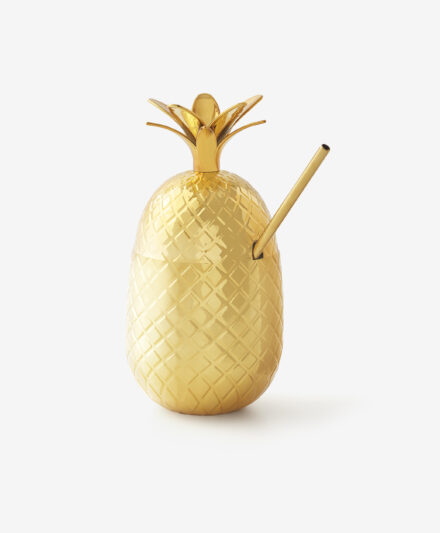 bicchiere a forma di ananas