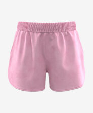 shorts rosa da donna in velluto
