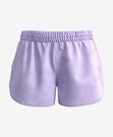 shorts viola per ragazze