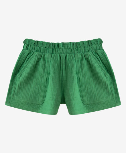shorts estivi verdi per ragazza