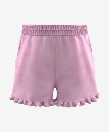 shorts rosa per bambina