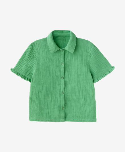camicetta verde per bambina