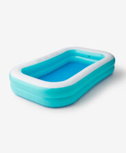 piscina da giardino blu