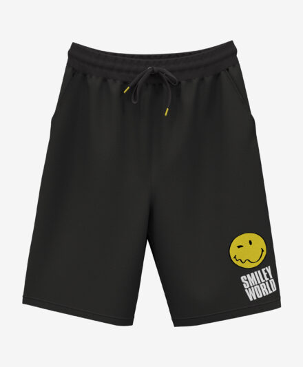 shorts da uomo smileyworld neri