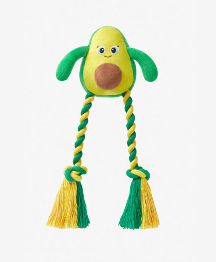 avocado giocattolo con corda