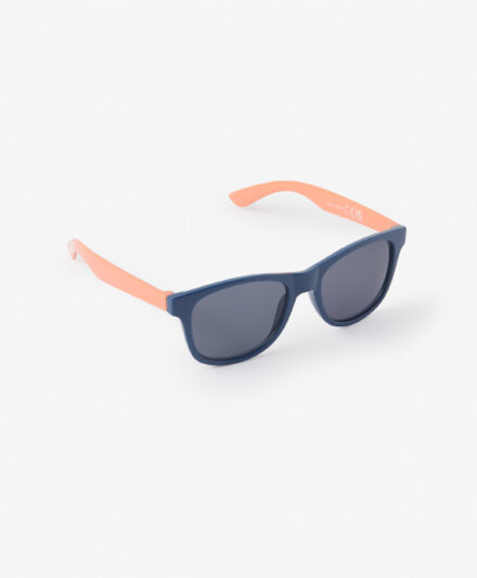 occhiali da sole navy e arancione
