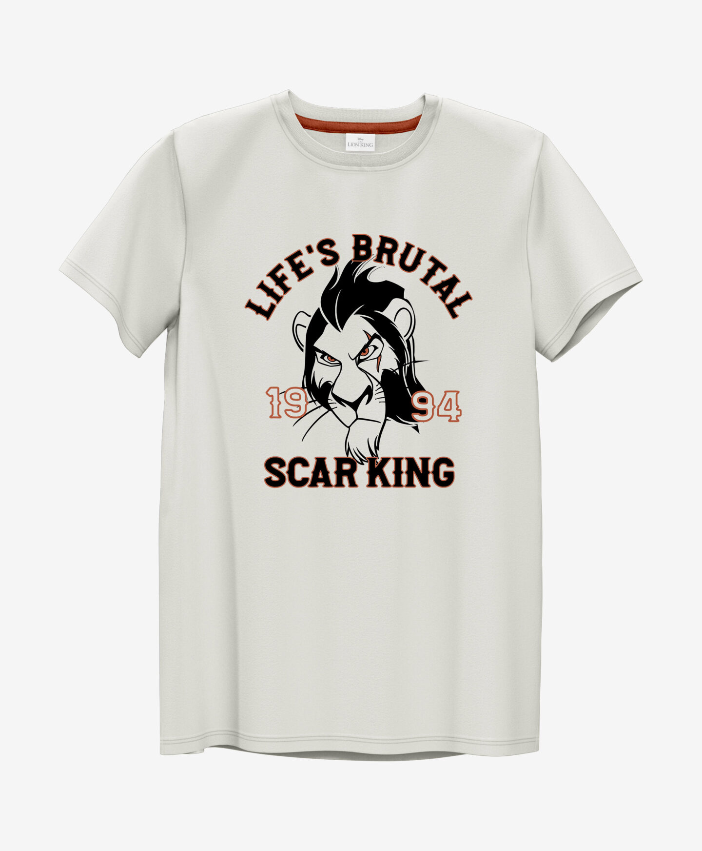t-shirt il re leone stampa scar