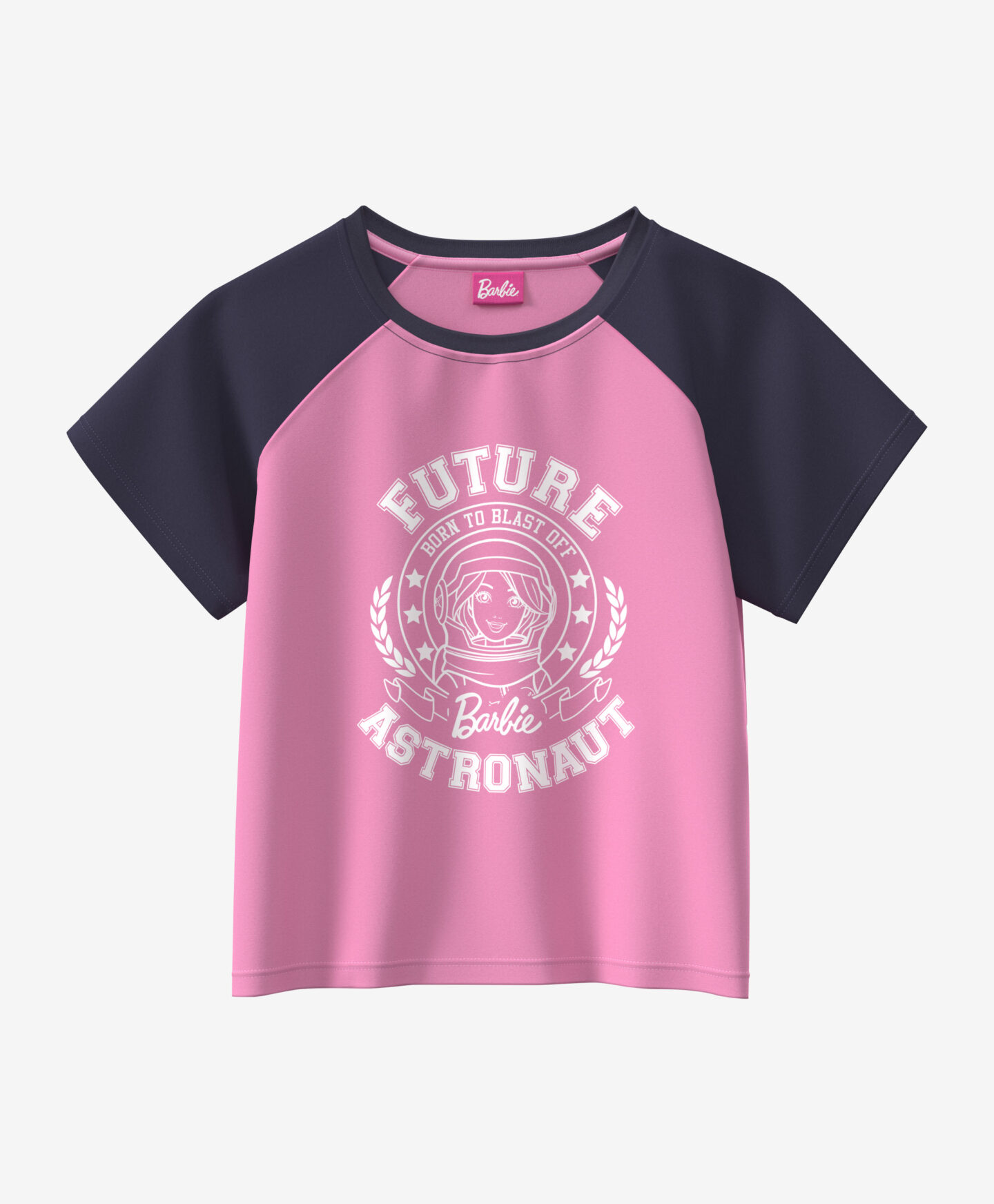 t-shirt rosa ragazza di barbie