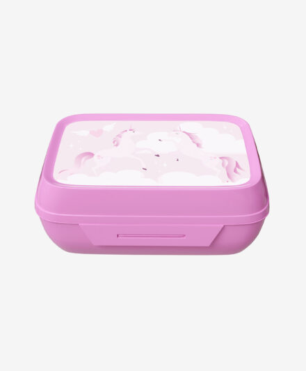 lunch box grande con unicorni