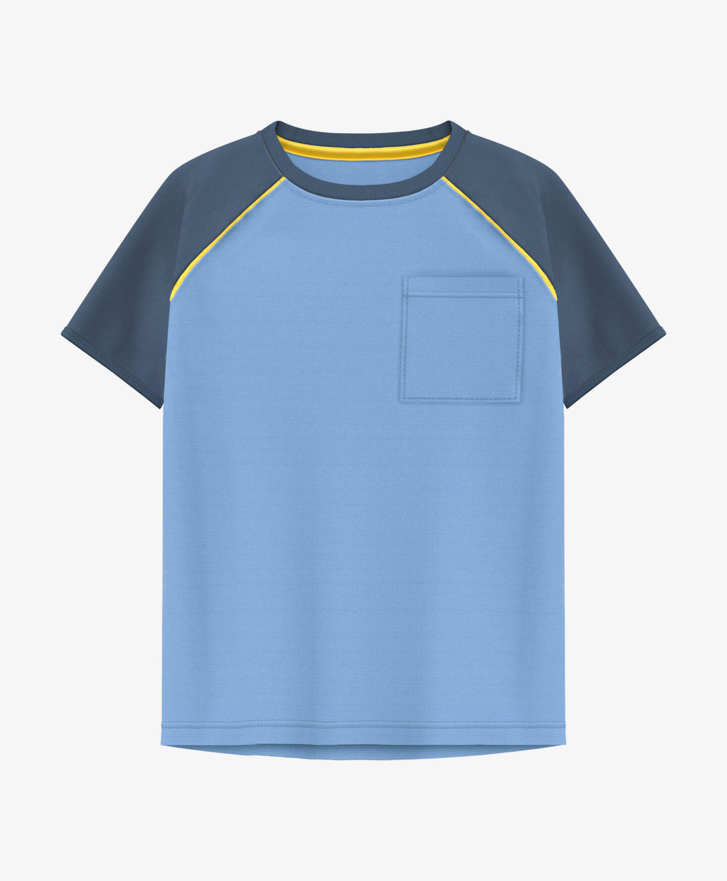 t-shirt da bambino blu