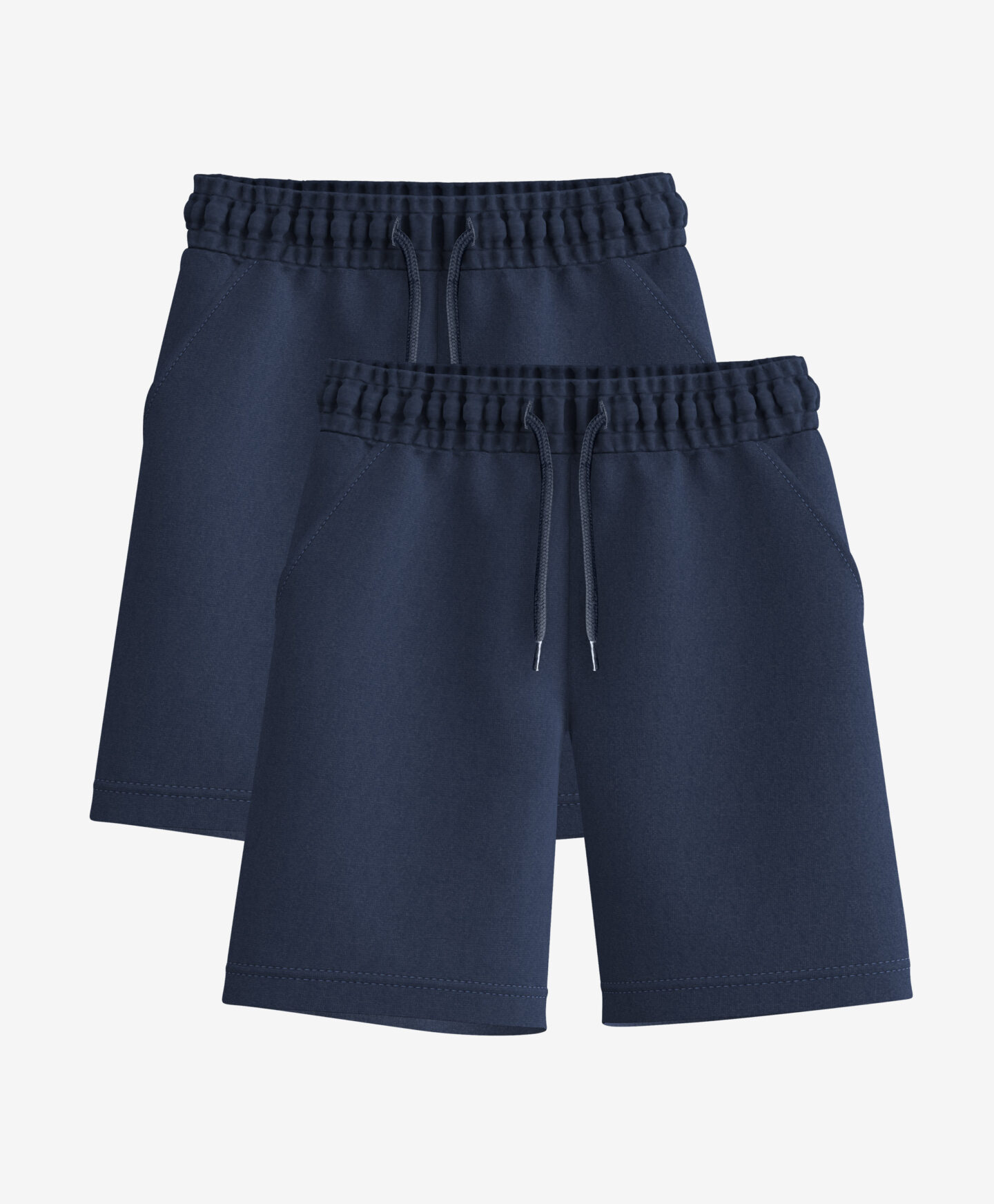 set pantaloncini blu da bambino