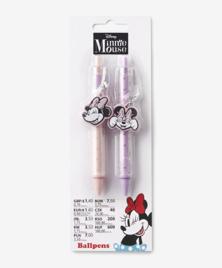 set di penne minnie